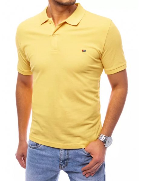 Pánske žlté tričko Polo