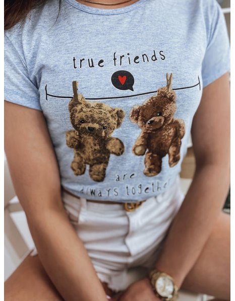 Modré dámske tričko True Friends
