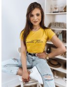 Dámske tričko Gazelle žlté