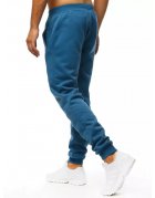 Modré pánske teplákové nohavice