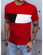 Červené pánske tričko