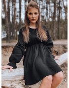 Čierne šaty Gizella