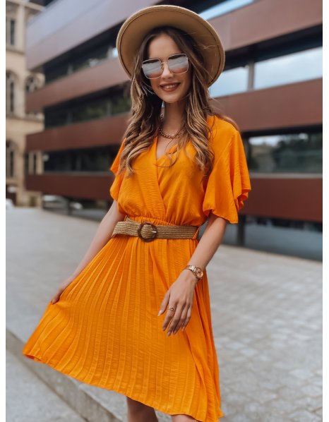 Pomarančové šaty Toskan