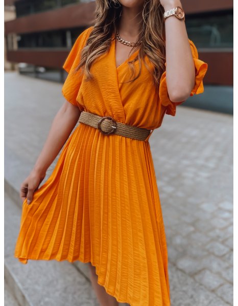 Pomarančové šaty Toskan