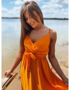 Pomarančové šaty Edif