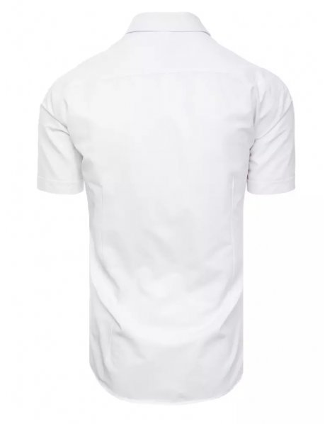 Pánska košeľa s krátkym rukávom biela