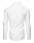 Elegantná pánska biela košeľa s dlhými rukávmi