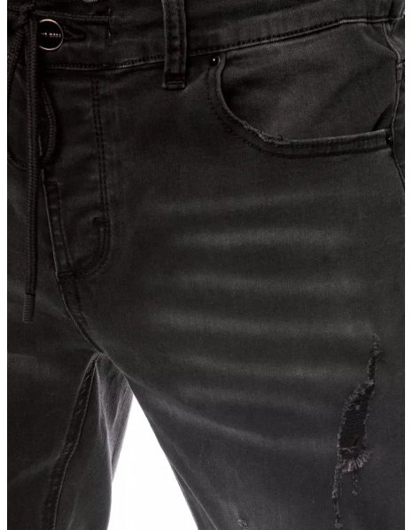 Pánske čierne nohavice