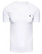 Biele základné pánske tričko