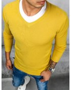 Pánsky žltý sveter