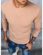Pánsky klasický khaki sveter