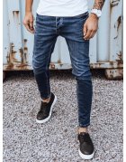 Pánske džínsové modré nohavice