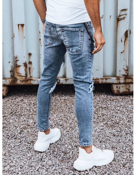 Pánske džínsové svetlo-modré nohavice