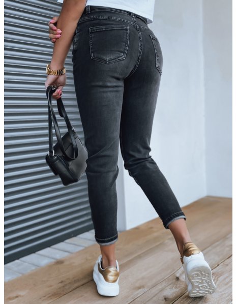 Nohavice dámske džínsové Maili čierne