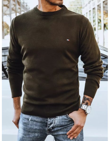 Pánsky khaki sveter