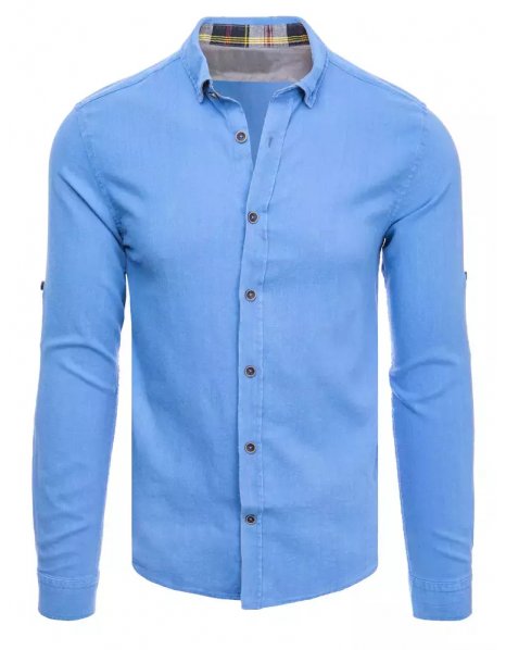 Pánska košeľa modrej farby