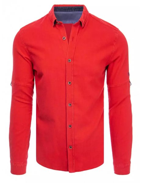 Pánska červená košeľa 