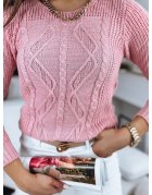 Dámsky sveter MIRA ružový