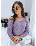 Dámsky fialový sveter TURI