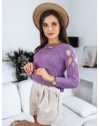 Dámsky fialový sveter LAYSI