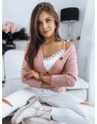Dámsky ružový sveter ZOLA
