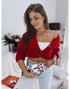 Dámsky sveter NUTI červený