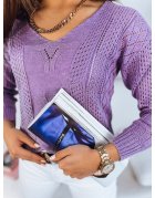 Dámsky sveter DARIA fialový
