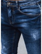 Pánske džínsové nohavice modré UX4018