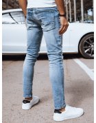 Pánske džínsové nohavice modré UX4019