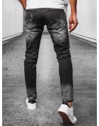 Čierne pánske džínsové nohavice