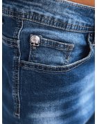 Svetlomodré pánske džínsové nohavice