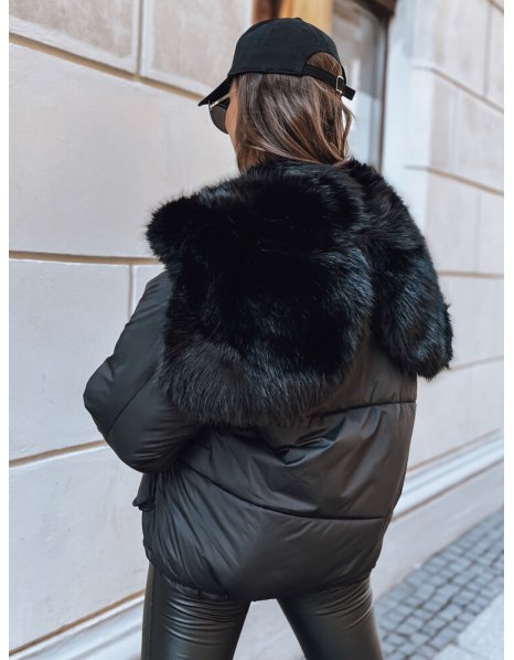 Bunda oversize dámska bunda Brilliance čierna