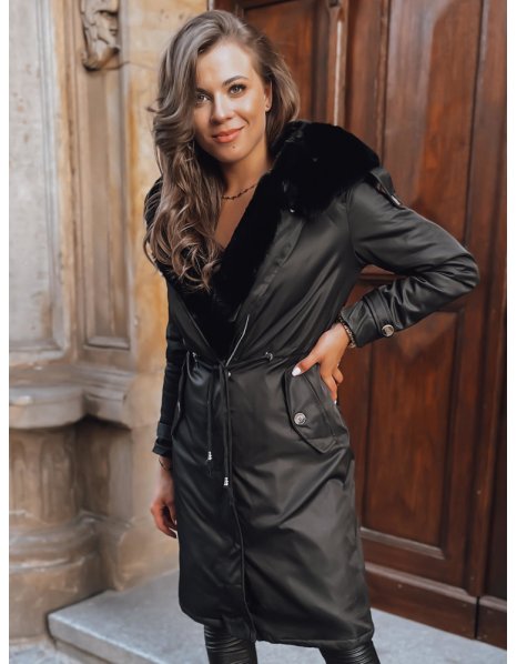 Zimná dámska párka bunda Harpersoft čierna