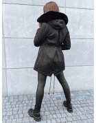 Zimná dámska párka bunda Goddess čierna