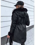 Zimná dámska párka bunda Arctic čierna