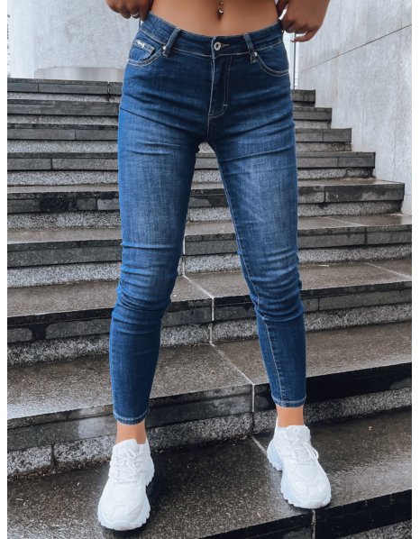 Dámske džínsové nohavice Emily Rose modré
