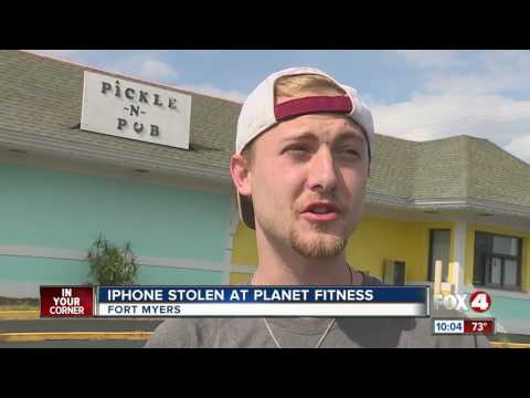 Iphone stolen out of locker at local gym