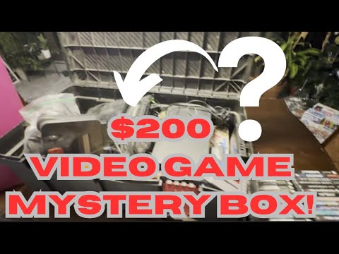 Unbox This $200 Retro Video Game Mystery Box with Me Live!