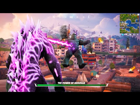 GODZILLA&#039;S Mythic NOW in Fortnite!