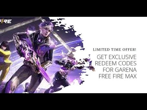 Garena Free Fire Max: Exclusive Redeem Codes