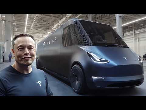 Elon Musk Revealed ALL NEW Tesla Van Available in 2025!