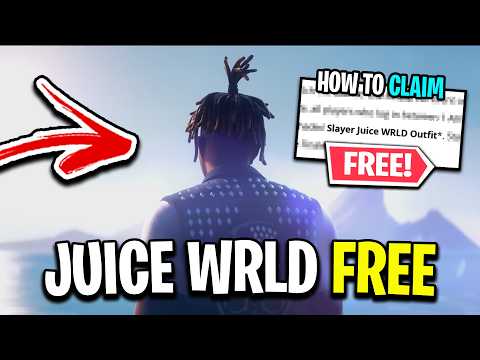 How To Get JUICE WRLD SKIN For FREE! (Fortnite Remix)