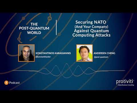 Securing NATO (And Your Company) Against Quantum Computing Attacks with Andersen Cheng | Episode 27