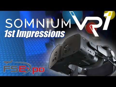 First Impressions of the Somnium VR1 from Flight Sim Expo 2024