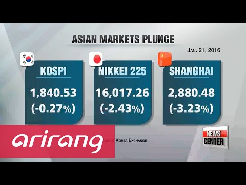 Asian shares plummet after turmoil in European and U.S. markets