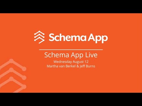 Schema App Live Webinar August 12