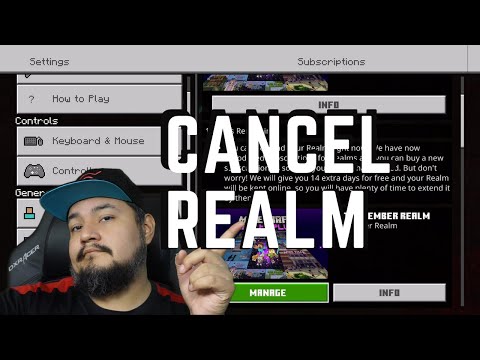 How to Cancel Minecraft Realms Subscription