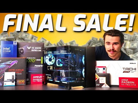 CYBER MONDAY PC Gaming Deals! 🤑 GPUs, CPUs, SSDs, Motherboards, and more 2024.