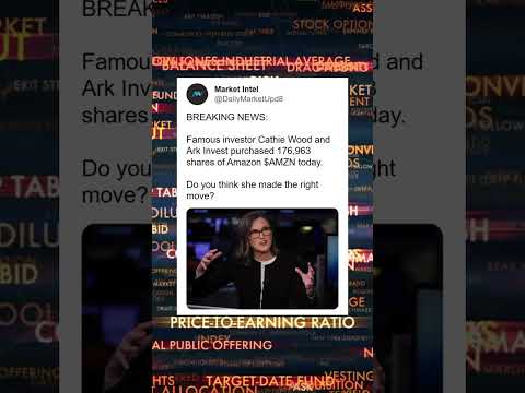 Do you think Cathie Wood made the right move by buying 176,963 shares of Amazon? Share your