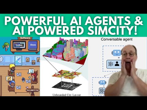 Smart AI Agents, Stardew Valley for coders, AI for Simcity, and training foundation models cheaply